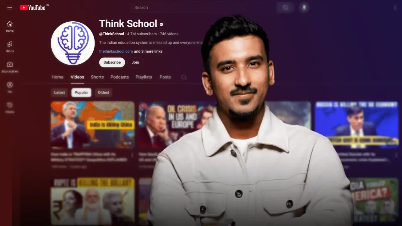 Ganeshprasad Sridharan Think School Success Story