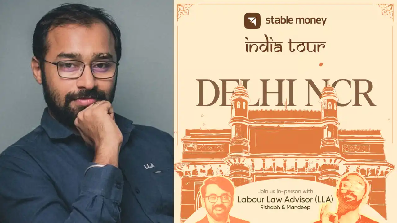 Labour Law Advisor LLA Stable Money India Tour