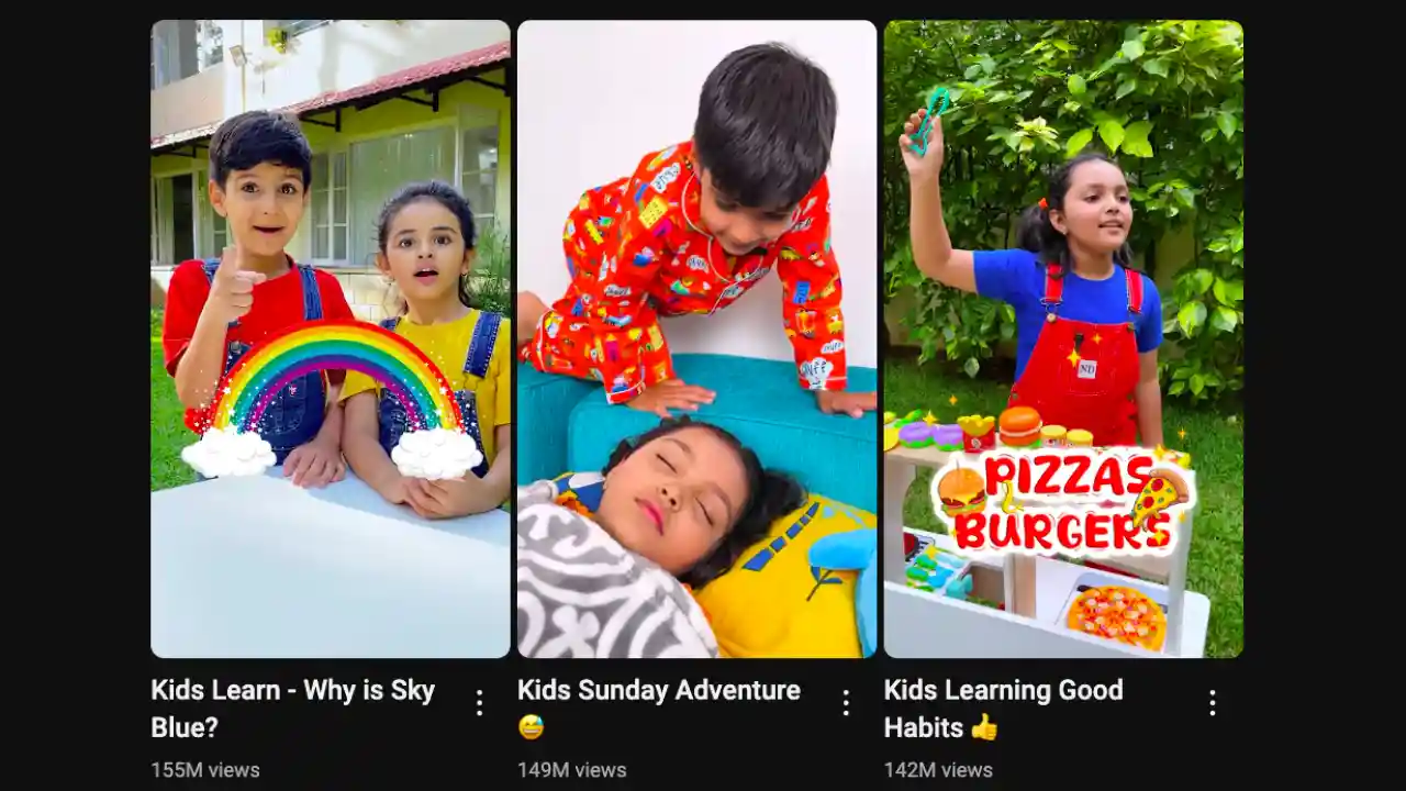 BabyBillion Kids YouTube channel gets a billion monthly views