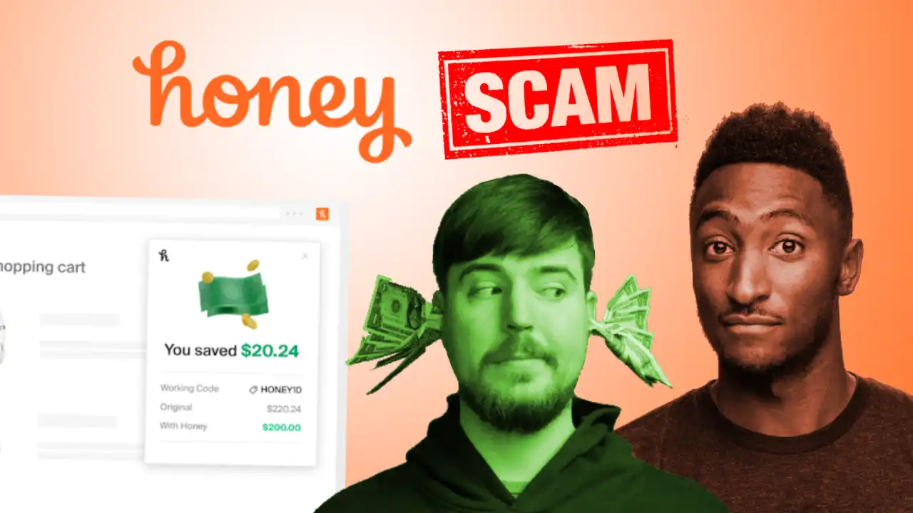PayPal Honey scam explained stealing money from creators