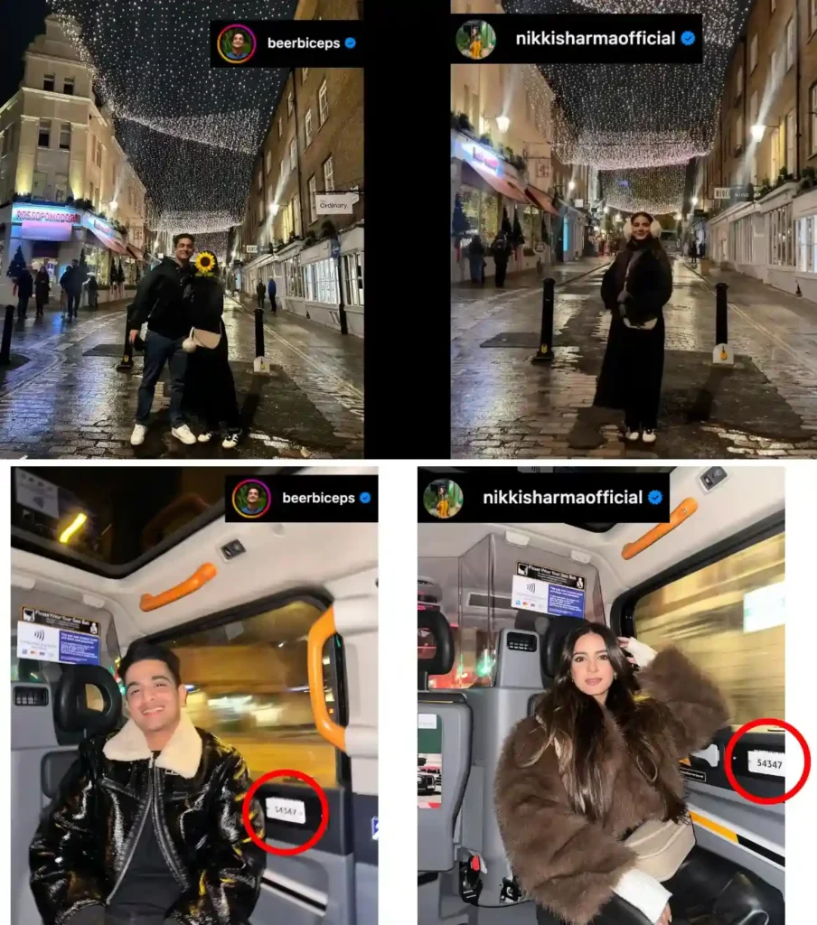 Ranveer Allahbadia with his girlfriend Nikki Sharma 