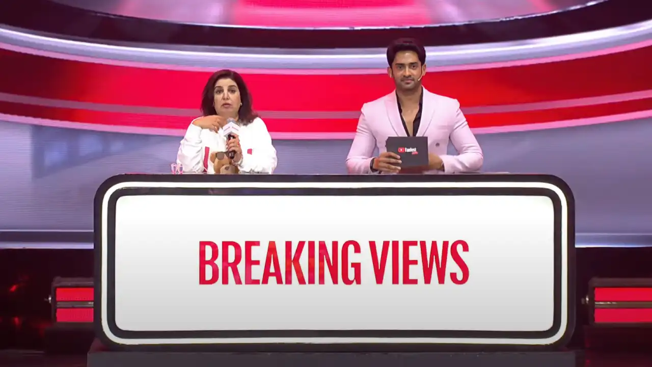 Farah Khan and Thugesh on YouTube FanFest