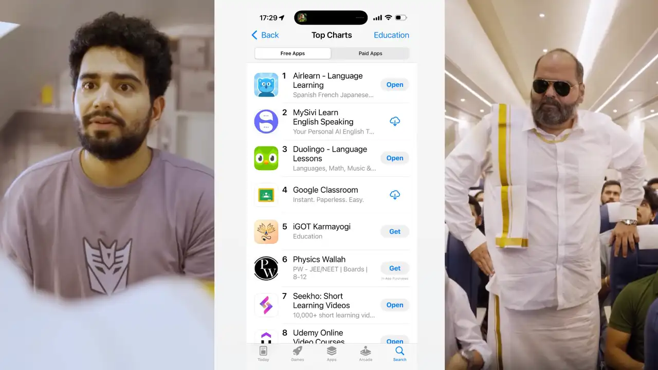 Airlearn Top App on Apps Store