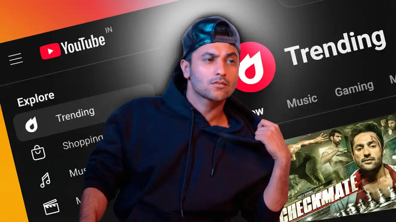 Harsh Beniwal YouTube Trending Stress