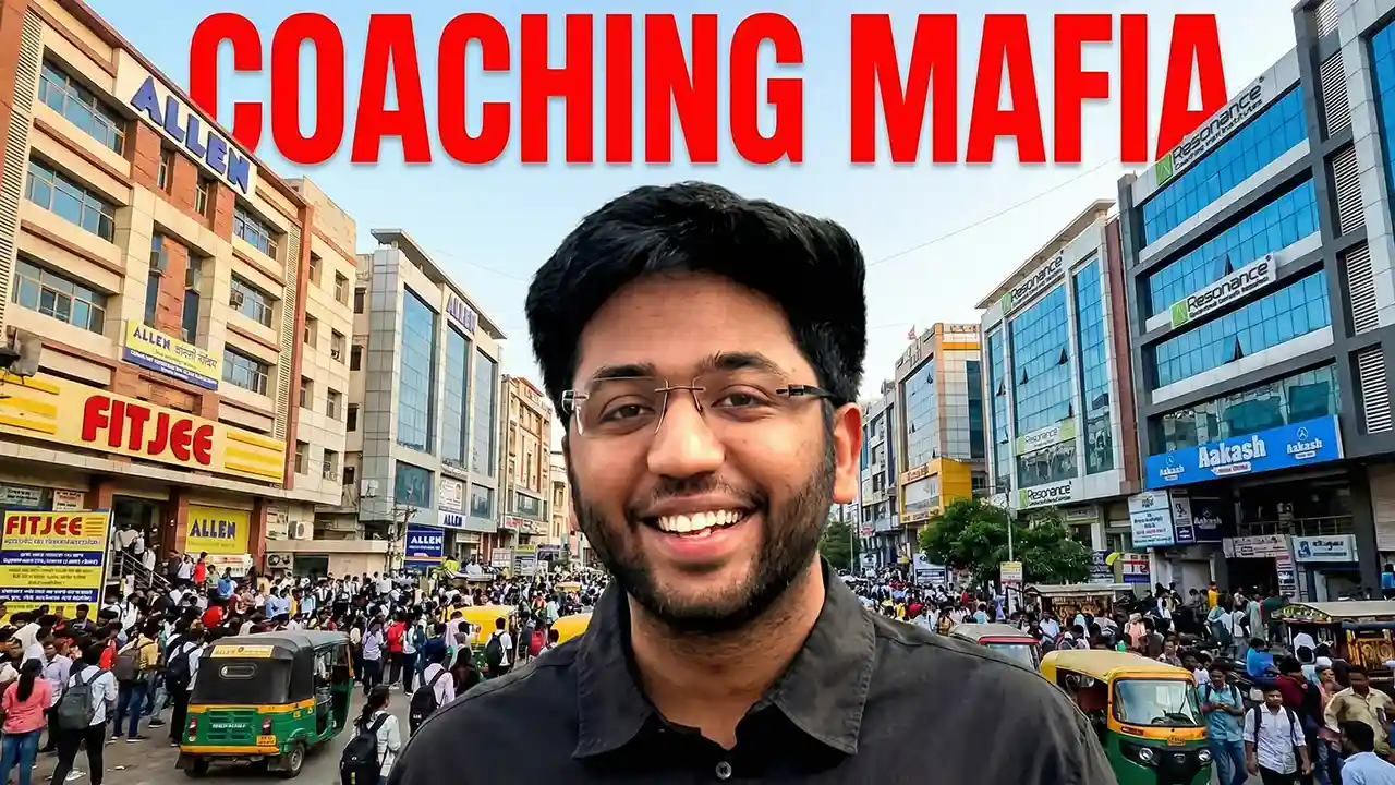 Online Educator Shobhit Nirwan Exposes Coaching Mafia