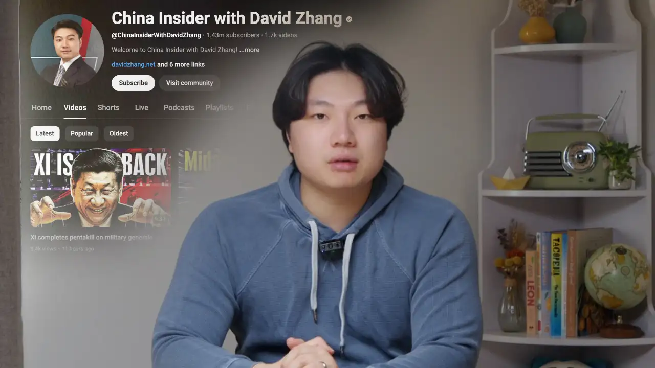David Zhang Abandons China Insider After YouTube Demonetization Hit