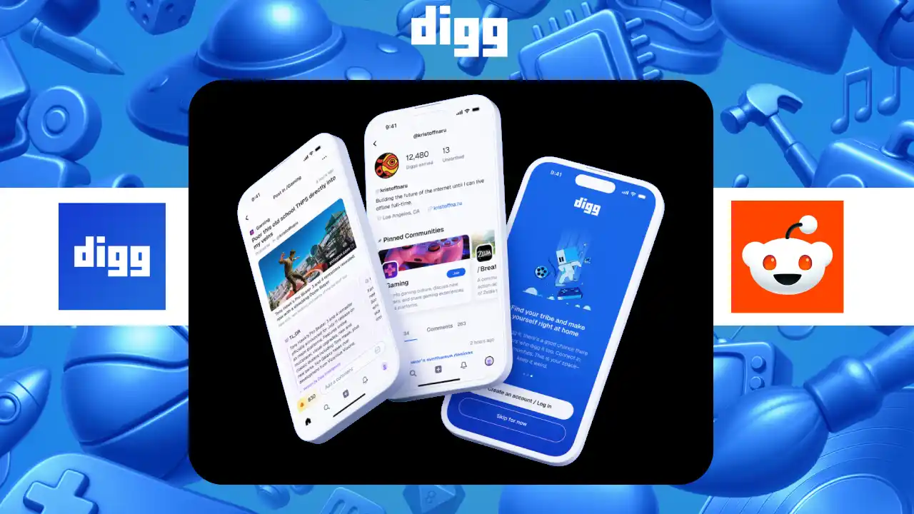 Digg Relaunch as Reddit Alternative