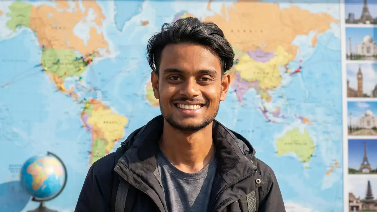 YouTuber Nomad Shubham to Travel Every Country in the World