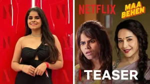 Dharna Durga joins Madhuri Dixit and Ravi Kishan in Netflix newest thriller Maa Behen