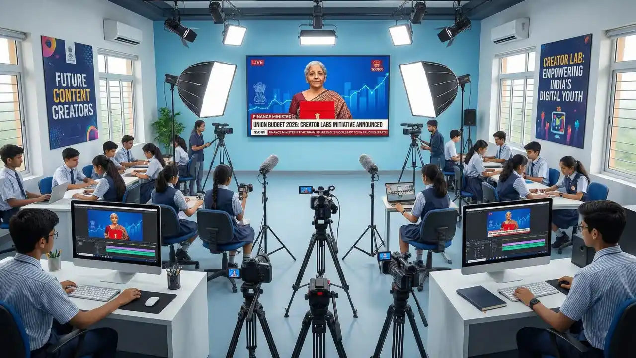 Nirmala Sitharaman Unveils 15,000 Content Creator Labs To Power India’s ‘Orange Economy’