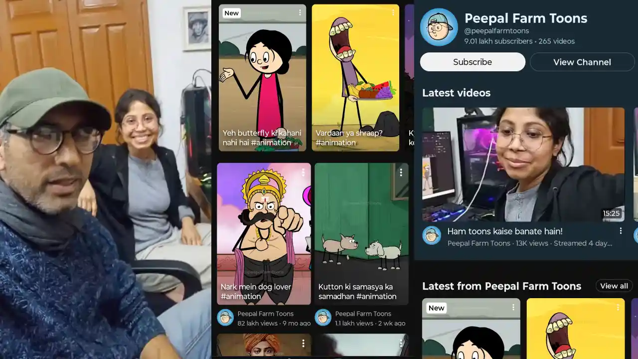 Peepal Farm Toons Animation Video Making Process