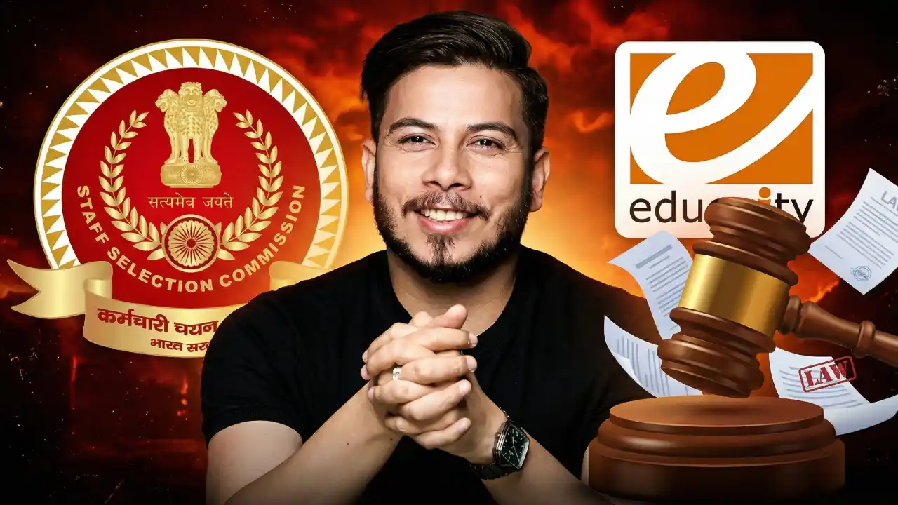 YouTuber Nitish Rajput Faces Defamation Case from Eduquity SSC Exam Vendor