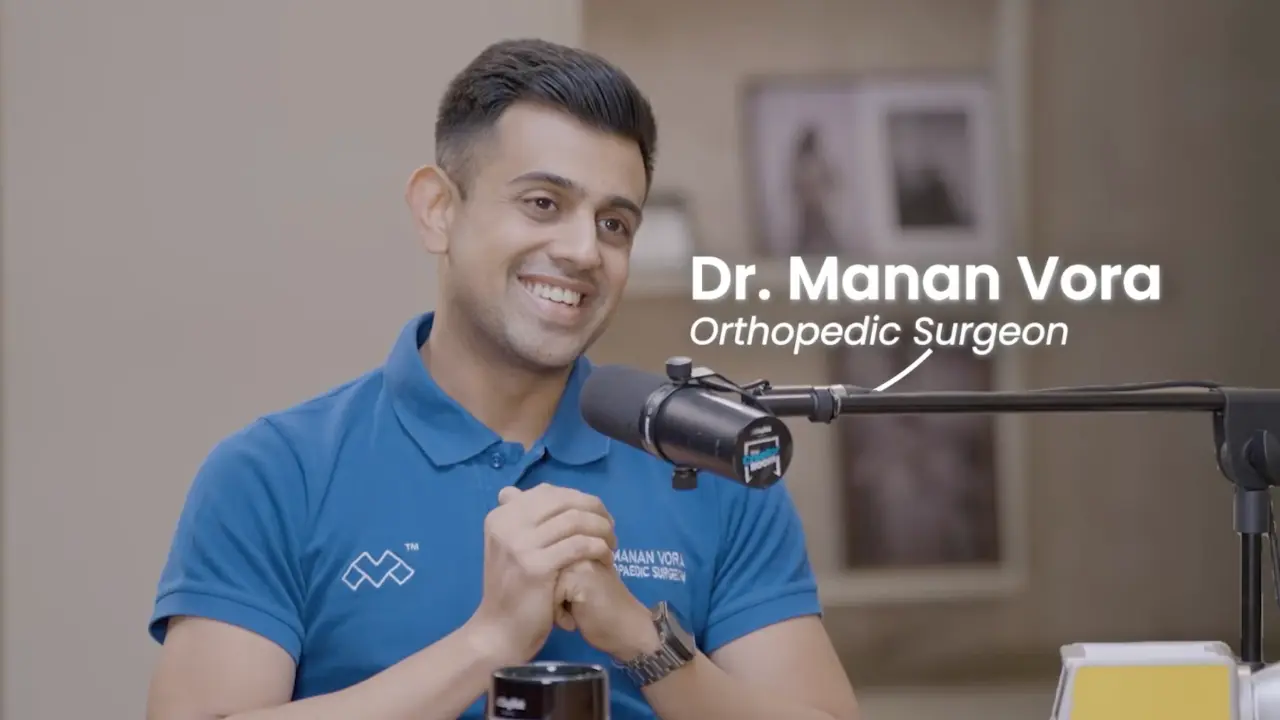 Orthopedic surgeon Dr. Manan Vora details his journey to 600,000 followers