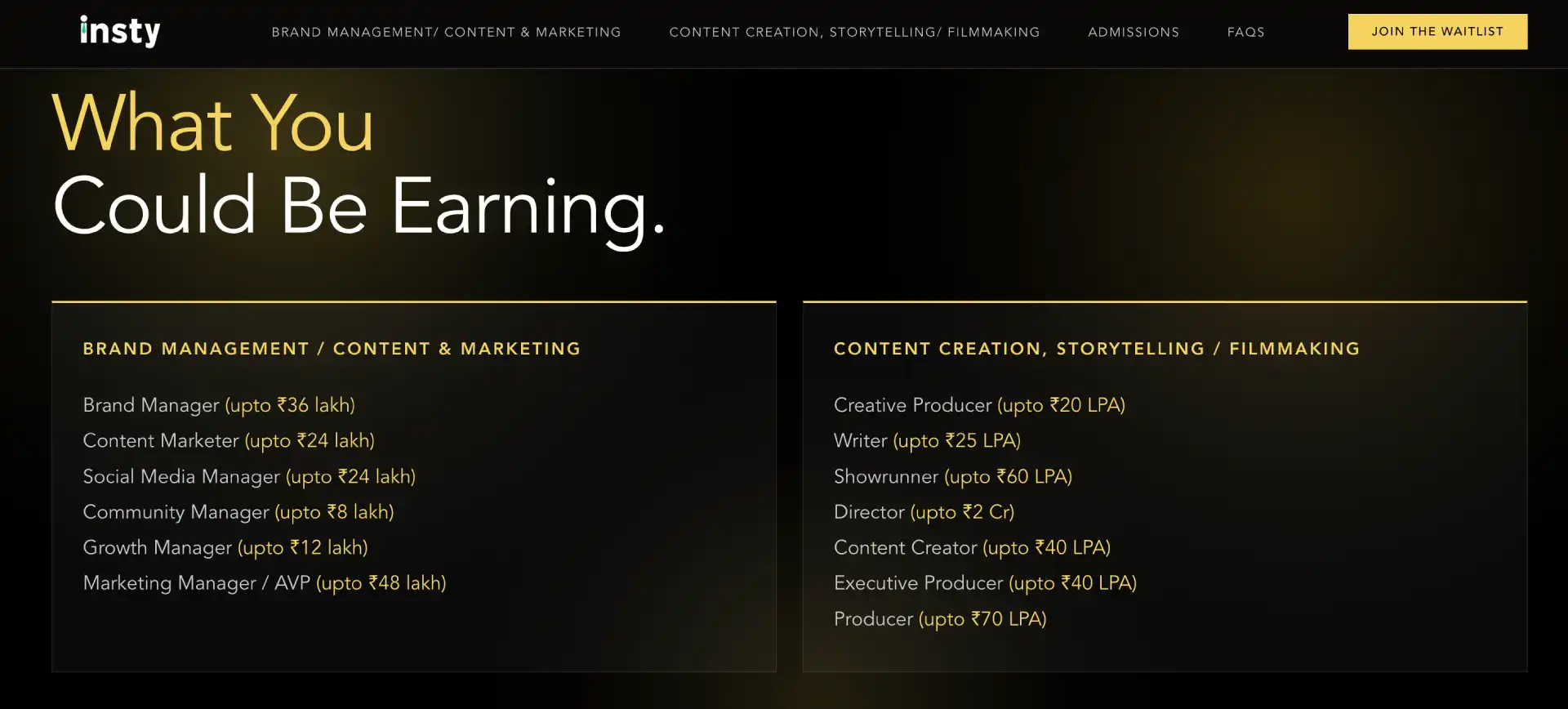 TVF Insty Course on Filmmaking and Content Creation