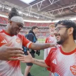 CarryMinati Hits Wembley for Sidemen Charity Match