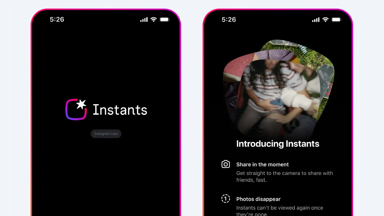 Instagram Launches Instants Feature To Drive Authentic Real-Time Sharing