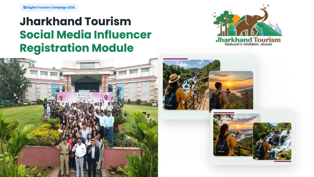 Jharkhand Tourism Department Launches Influencer Engagement Portal To Drive State Tourism Growth