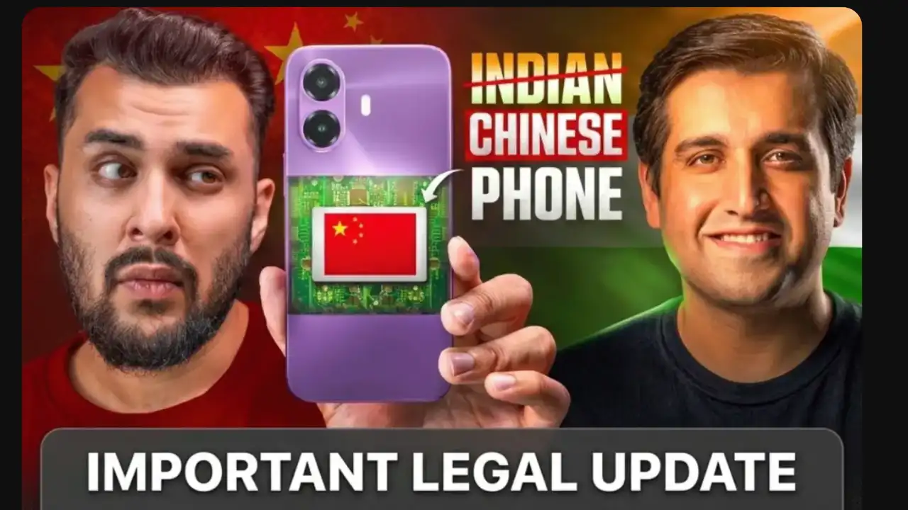 Madhav Sheth files legal case against tech creator TechBar over "Indian Chinese Phone" video