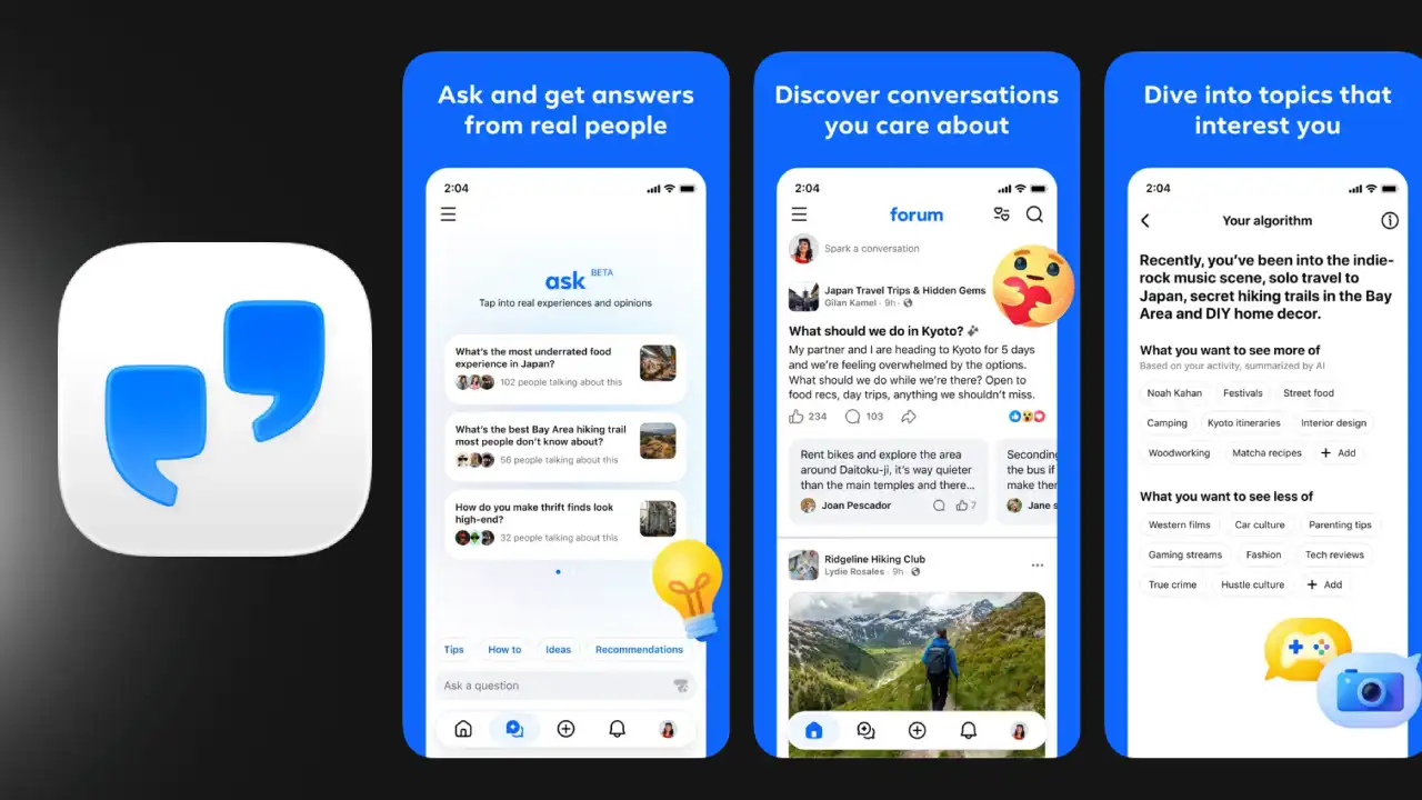 Meta Releases Forum App to Capture Text-Based Community Creators