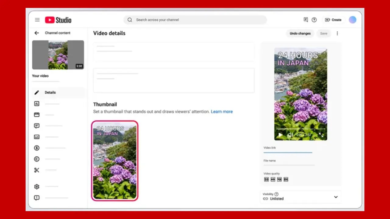YouTube Allows Creators to Upload Custom Thumbnails for Shorts